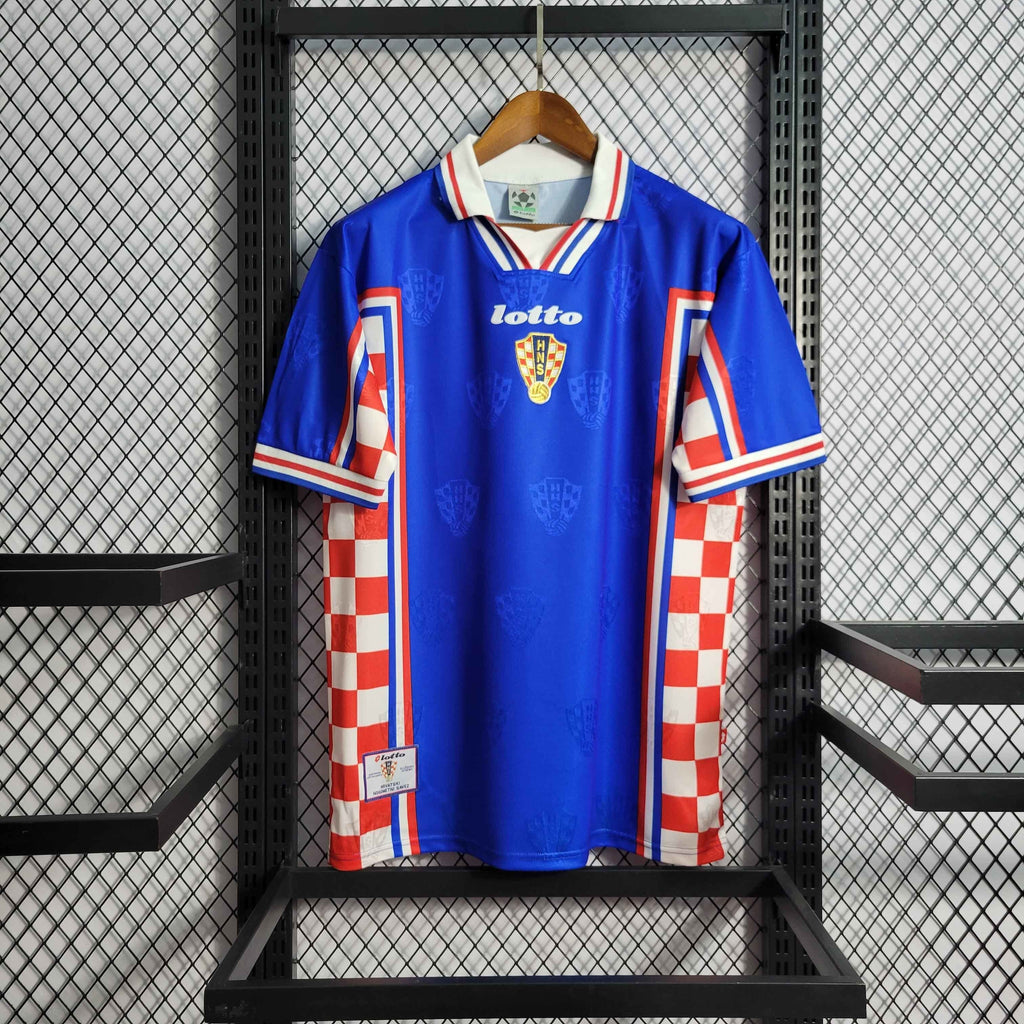 Croatia 1998 Retro Away Jersey