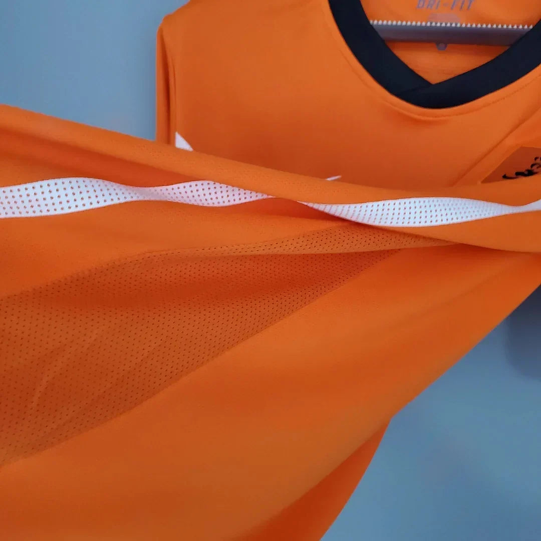 Netherlands 2010 Retro Home Jersey
