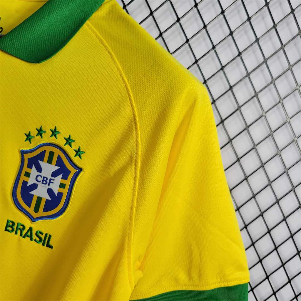 Brazil 2020 Retro Home Jersey