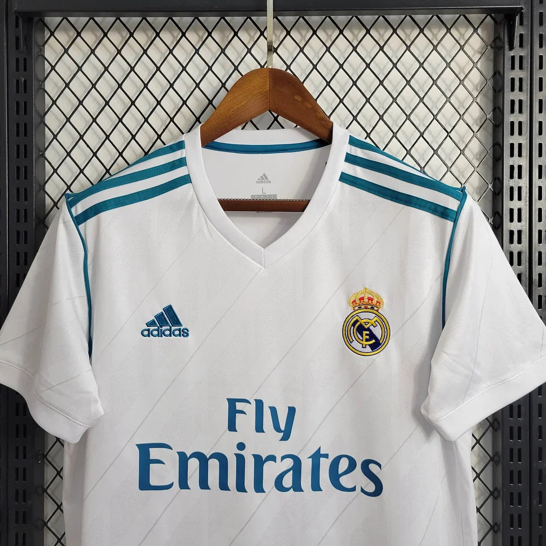 Real Madrid 2017/18 Retro Home Jersey