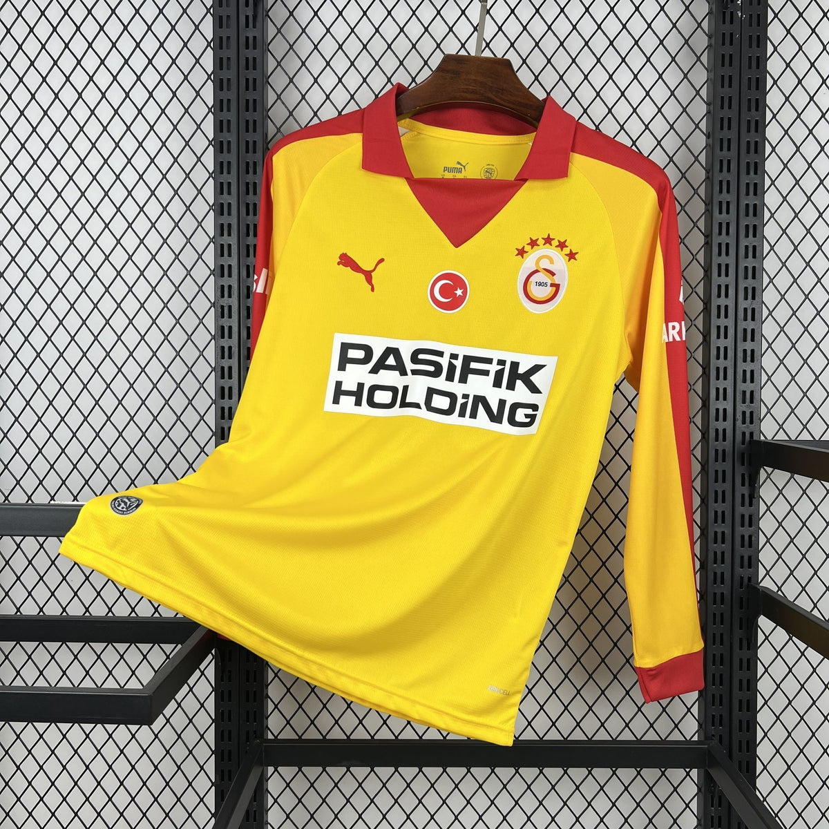 Galatasaray 2026/27 Yellow Limited Edition Long Sleeve Jersey