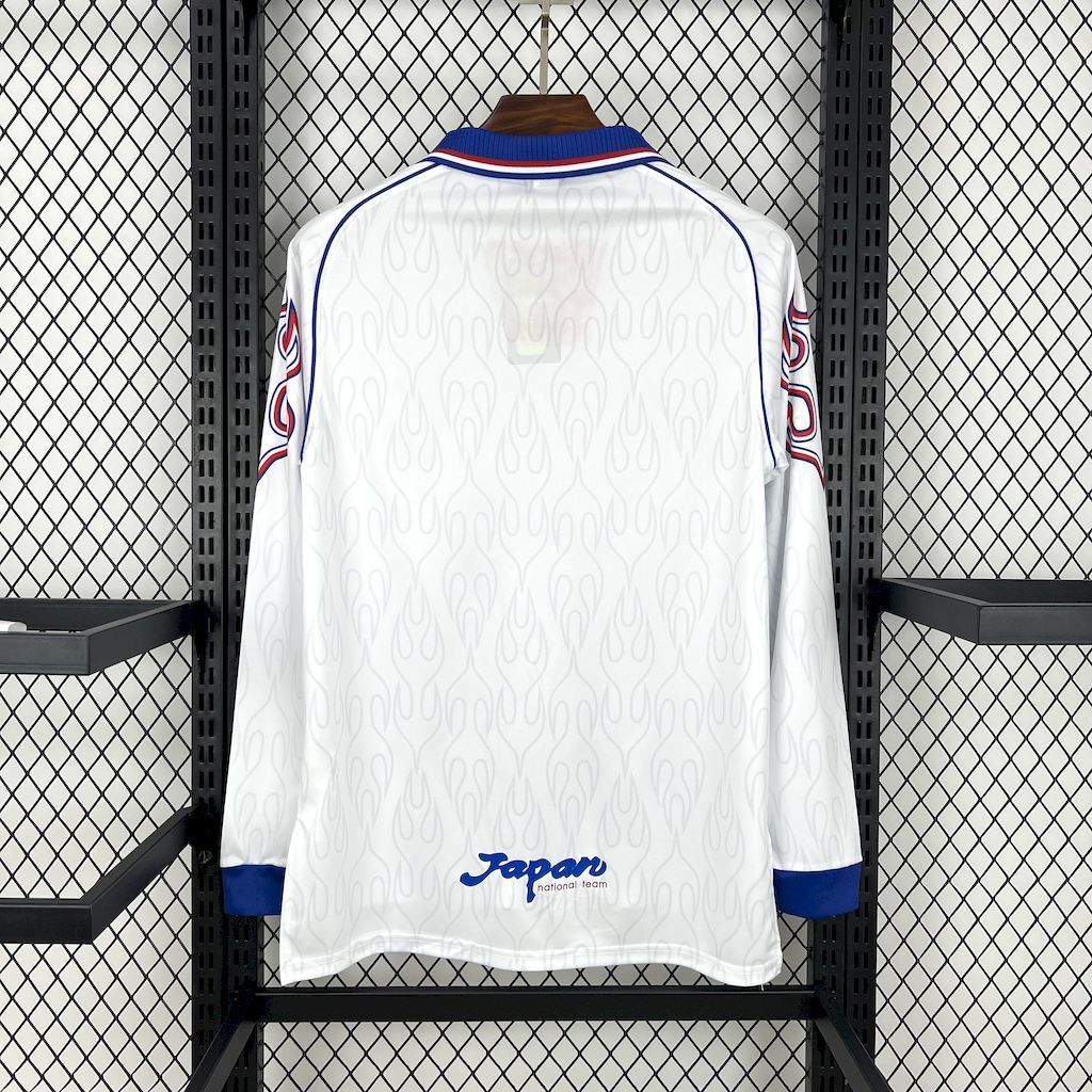 Japan 1998 Retro Away Long Sleeve Jersey