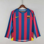 Barcelona 2005/06 Retro Home Long Sleeve Jersey