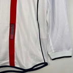 England 2002 Retro Home Long Sleeve Jersey