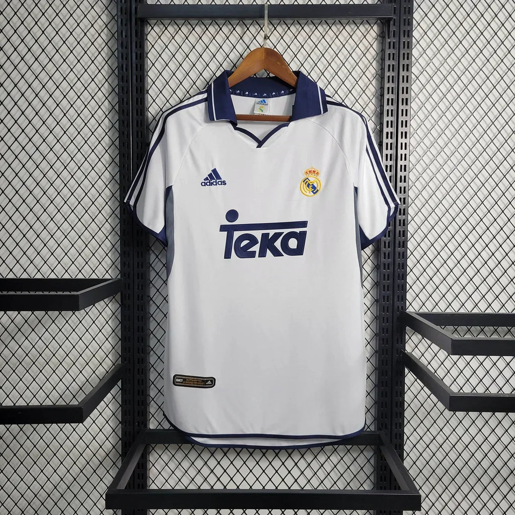 Real Madrid 2000/01 Retro Home Jersey