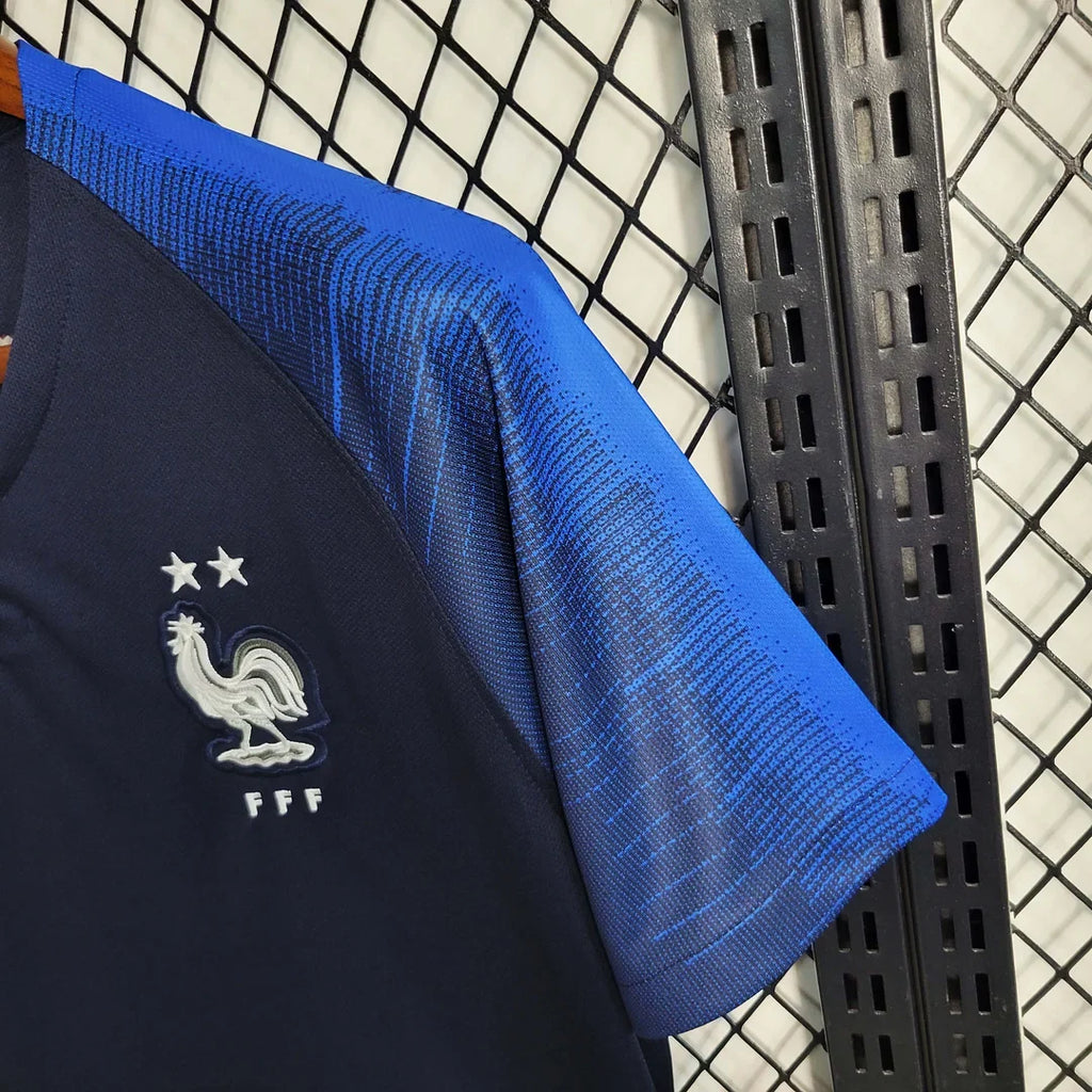 France 2018 Retro Home Jersey