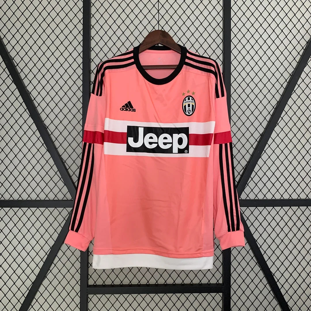 Juventus 2015/16 Retro Away Long Sleeve Jersey