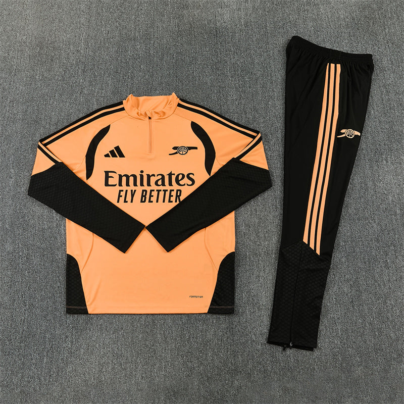Arsenal Orange & Black Tracksuit 2026/27