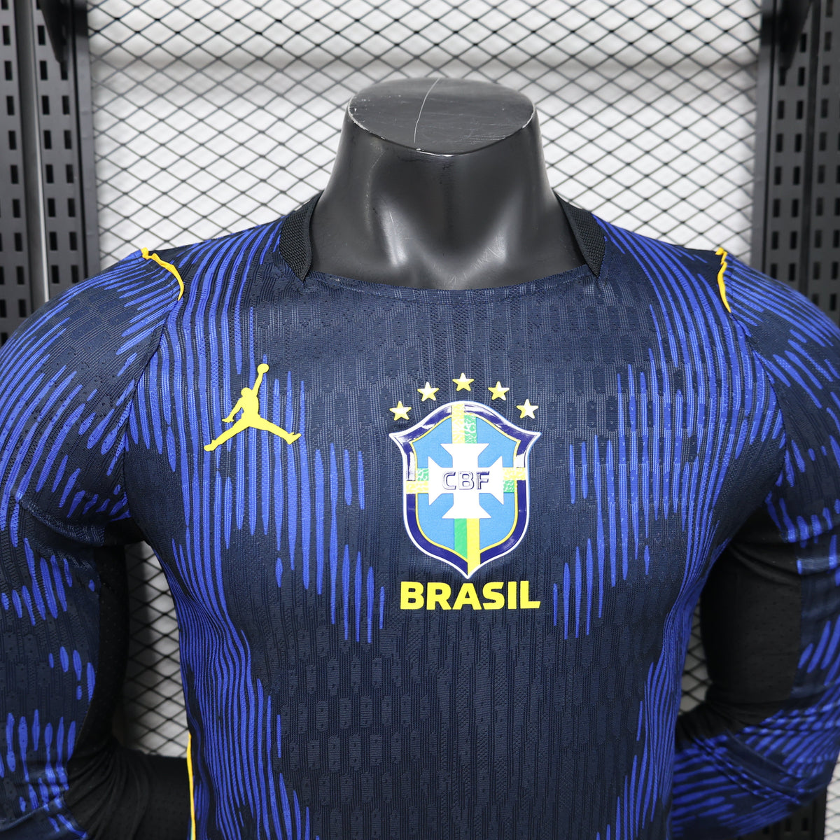 Brazil World Cup 2026 Away Long Sleeve Jersey Player Version