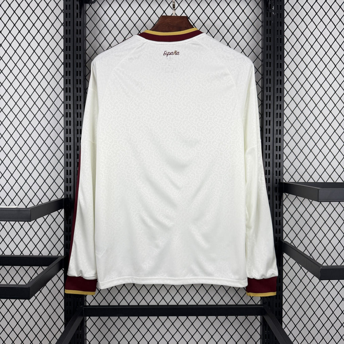 Spain World Cup 2026 Two Star Away Long Sleeve Jersey Fan Version