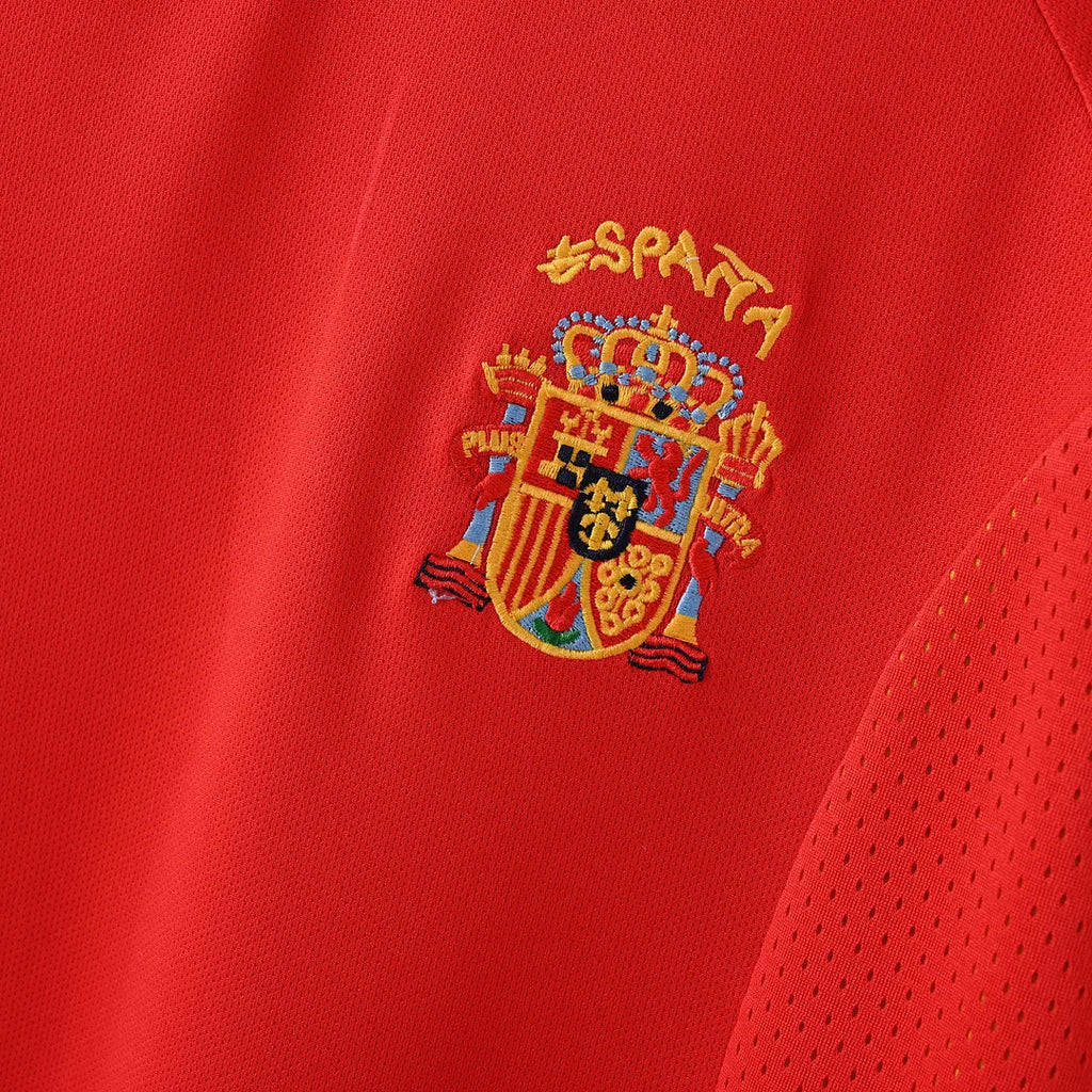Spain 2002 Retro Home Jersey