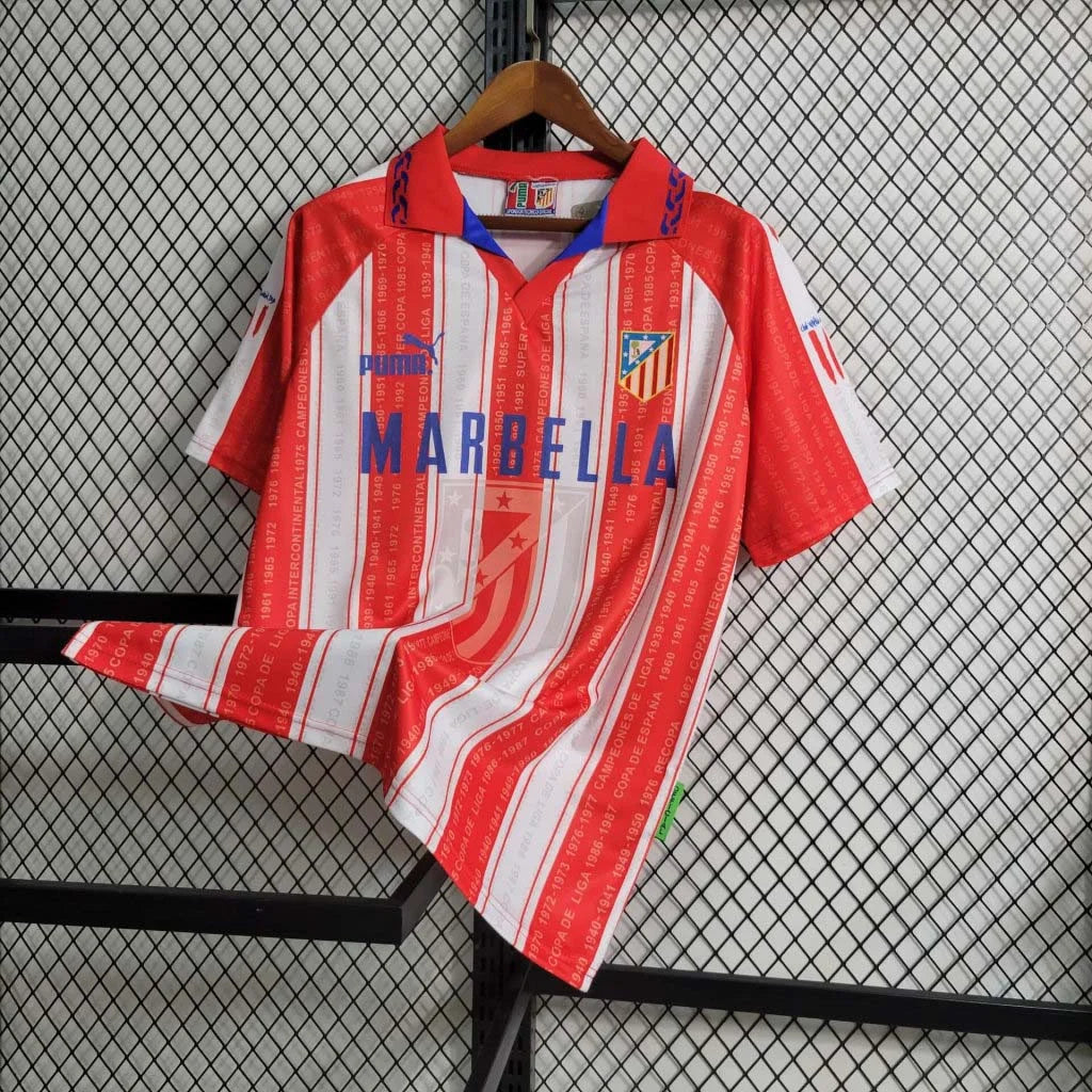 Atletico Madrid 1994/95 Retro Home Jersey