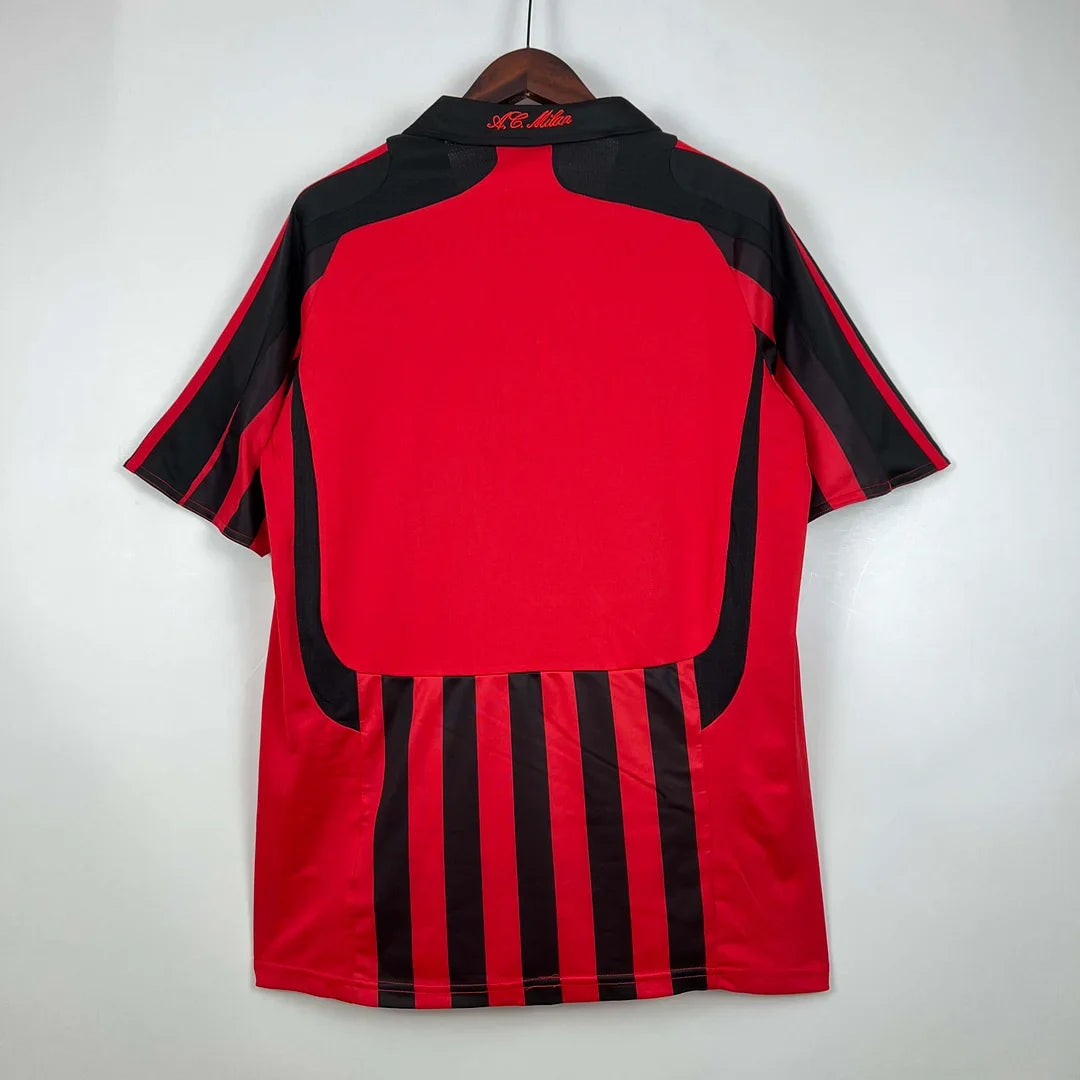 AC Milan 2009/10 Retro Red & Black Jersey