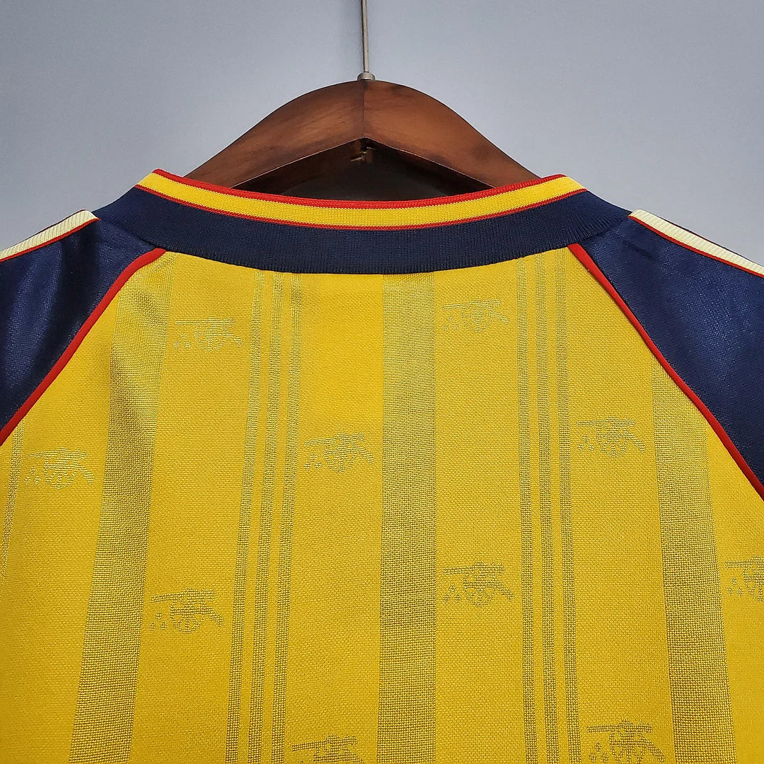 Arsenal 1988/89 Retro Yellow Jersey