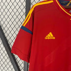 Spain 2012 Retro Home Jersey