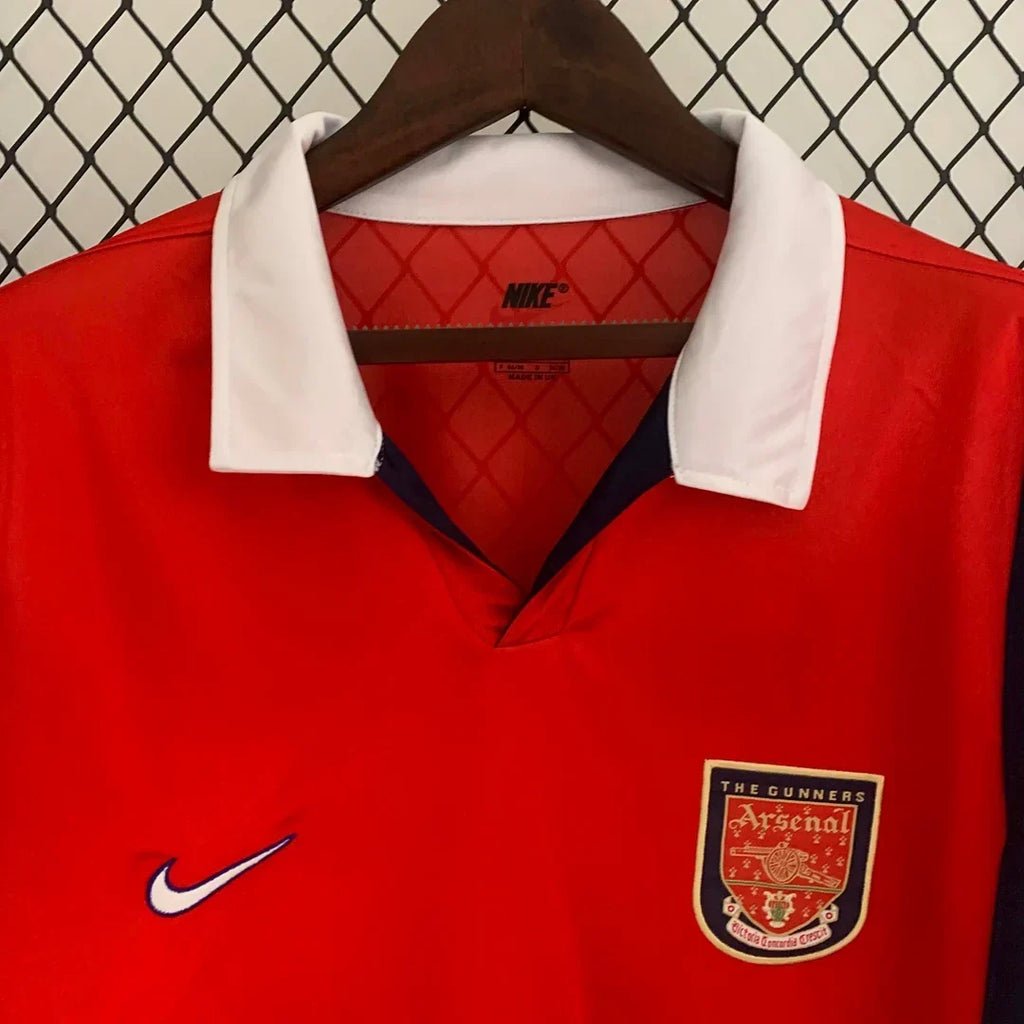 Arsenal 1998/99 Retro Home Long Sleeve Jersey