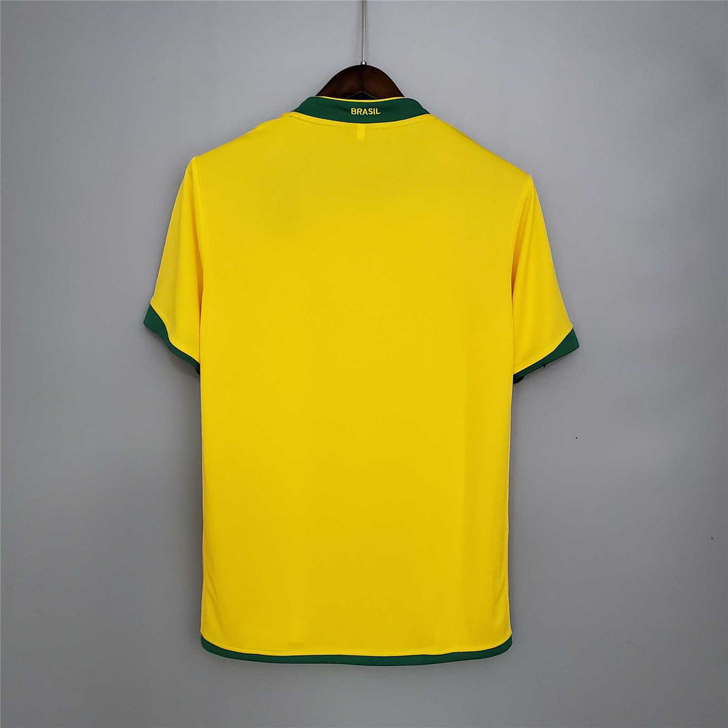 Brazil 2006 Retro Home Jersey