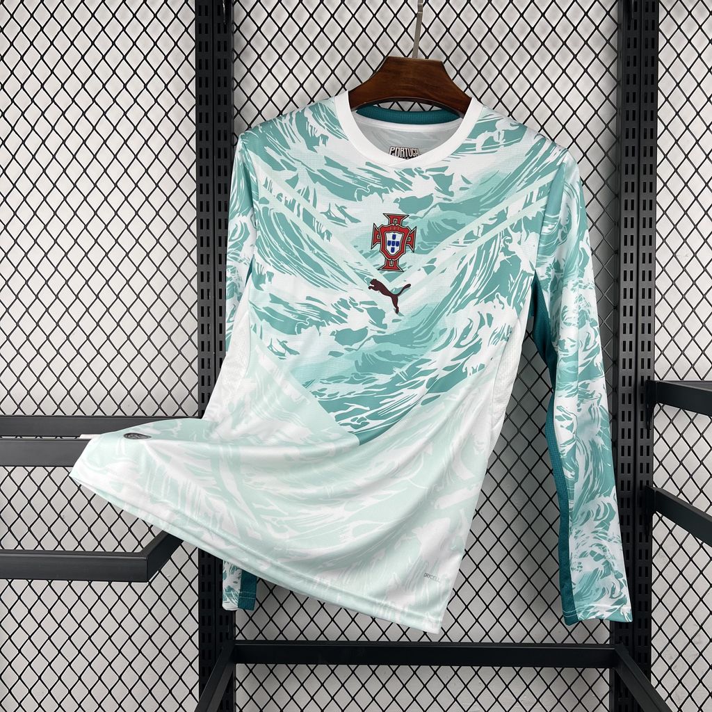 Portugal World Cup 2026 Away Long Sleeve Jersey Fan Version