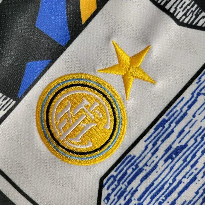 Inter Milan 1995/96 Retro White Third Jersey