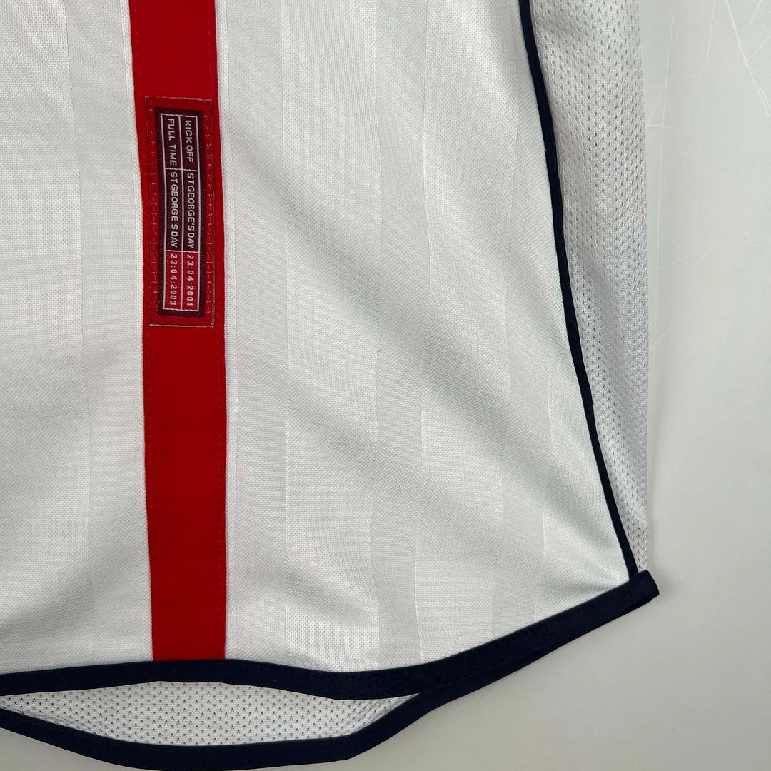 England 2002 Retro Home Jersey