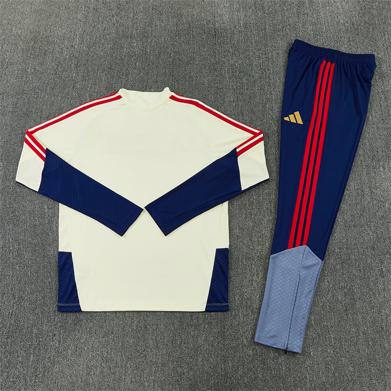 Bayern Munich Beige & Blue Tracksuit 2026/27