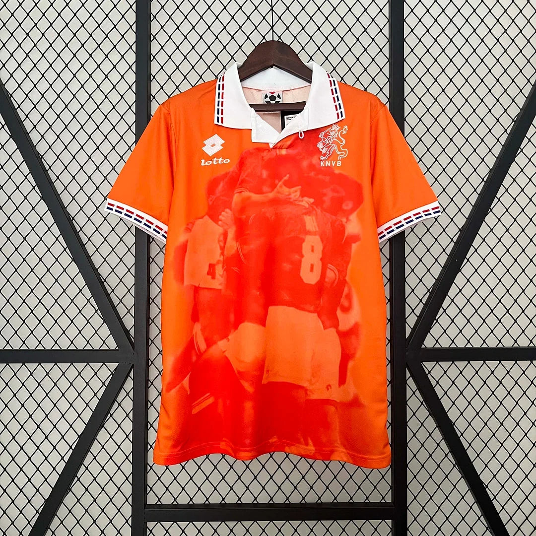 Netherlands 1996 Retro Home Jersey