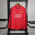 Manchester United 2007/08 Retro Home Long Sleeve Jersey