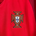 Portugal 2016 Retro Home Long Sleeve Jersey