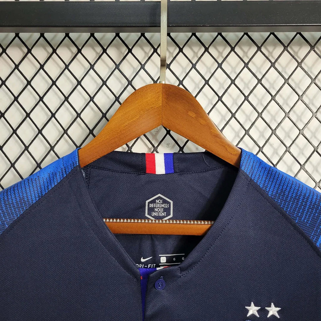 France 2018 Retro Home Jersey