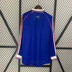 France 1998 Retro Home Long Sleeve Jersey