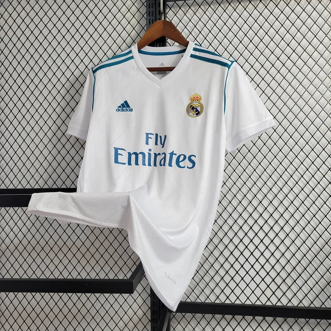 Real Madrid 2017/18 Retro Home Jersey