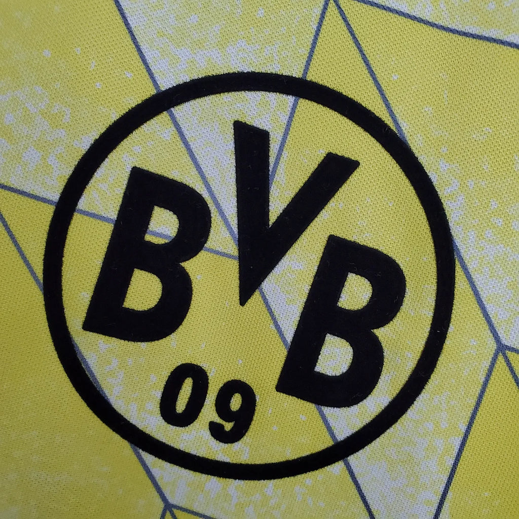 Borussia Dortmund 1988/89 Retro Home Jersey