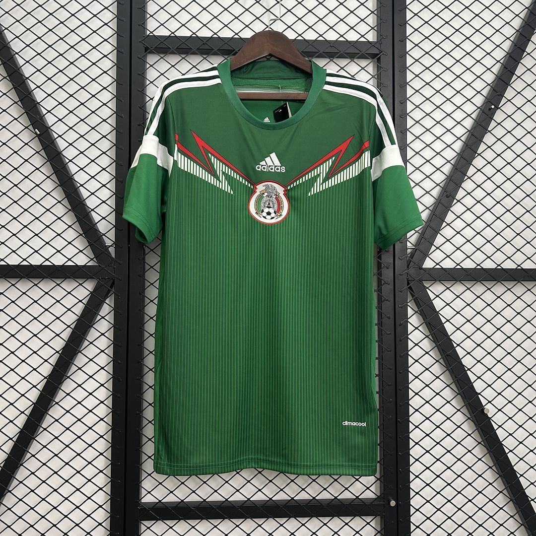 Mexico 2014 Retro Home Jersey