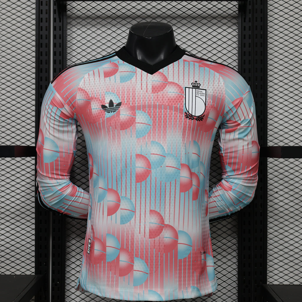 Belgium World Cup 2026 Away Long Sleeve Jersey Player Version