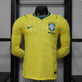 Brazil World Cup 2026 Home Long Sleeve Jersey Player Version