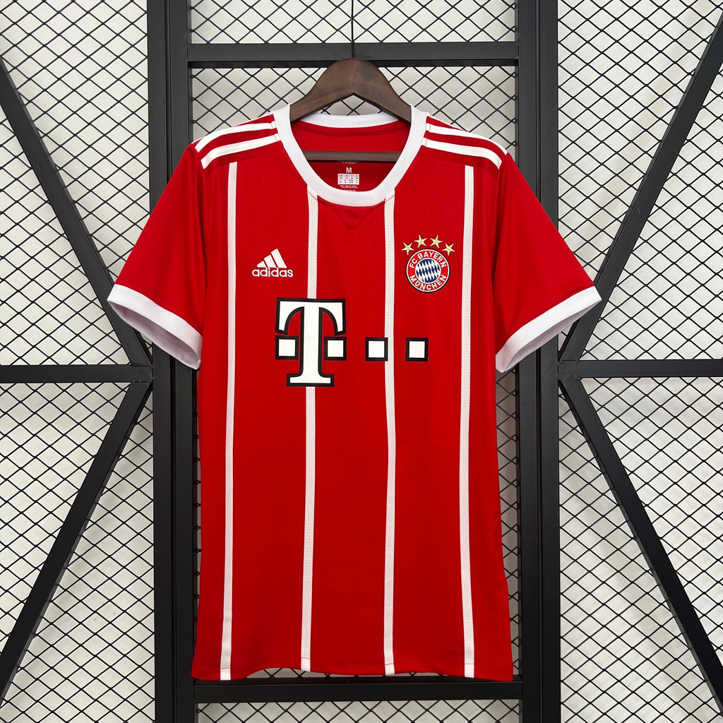 Bayern Munich 2017/18 Retro Home Jersey