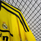 Real Madrid 2011/12 Retro Yellow Goalkeeper Jersey