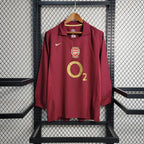 Arsenal 2005/06 Retro Home Long Sleeve Jersey