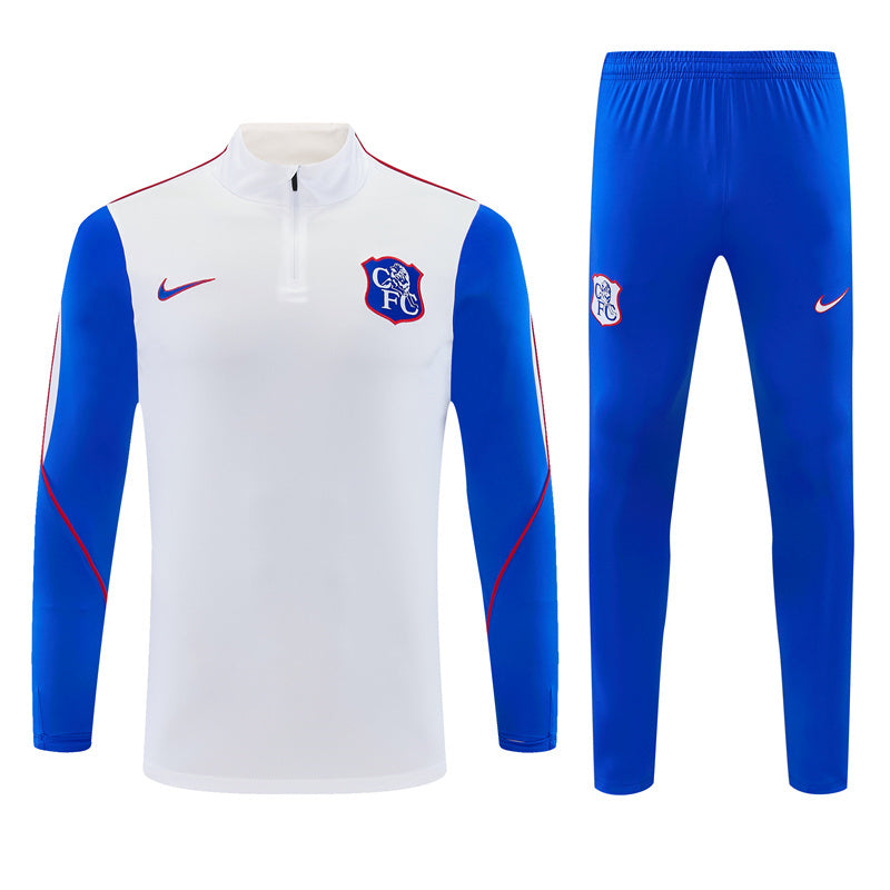 Chelsea White & Blue Tracksuit 2026/27