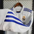 Real Madrid 2010/11 Retro Home Long Sleeve Jersey