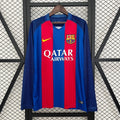 Barcelona 2016/17 Retro Home Long Sleeve Jersey