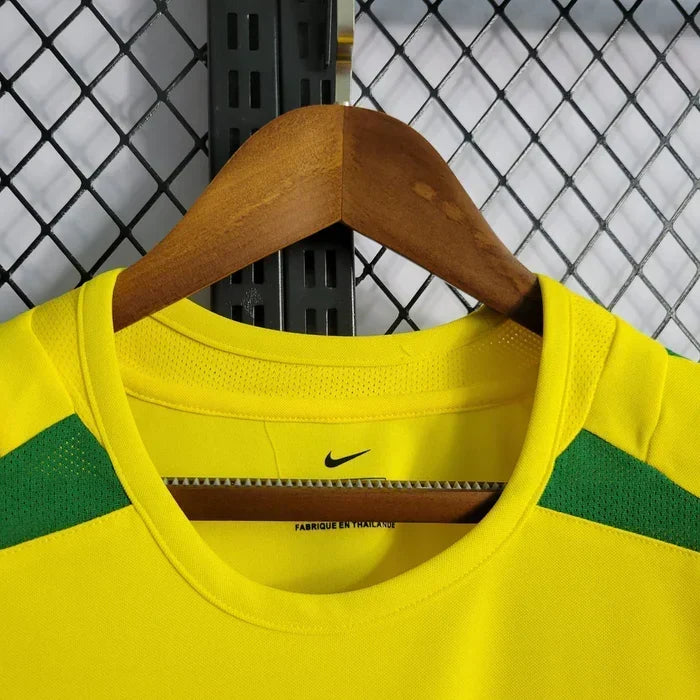 Brazil 2002 Retro Home Jersey