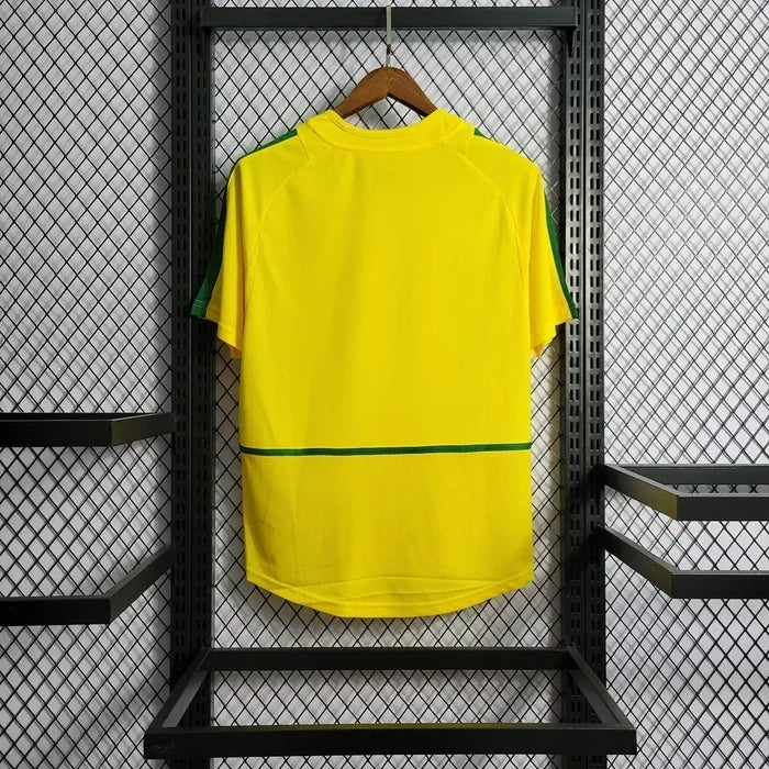 Brazil 2002 Retro Home Jersey