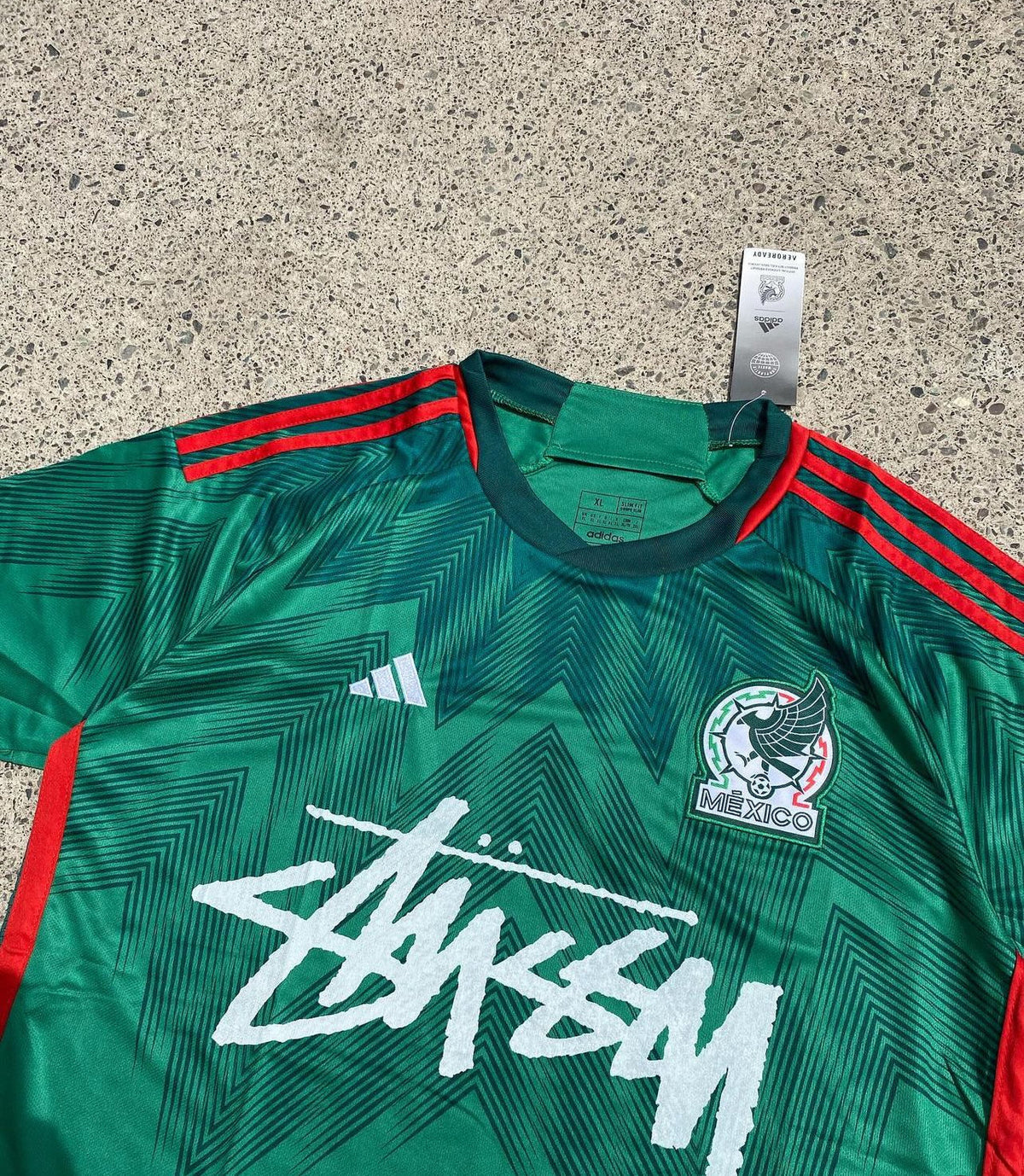 Stüssy x Mexico Green Limited Edition Jersey