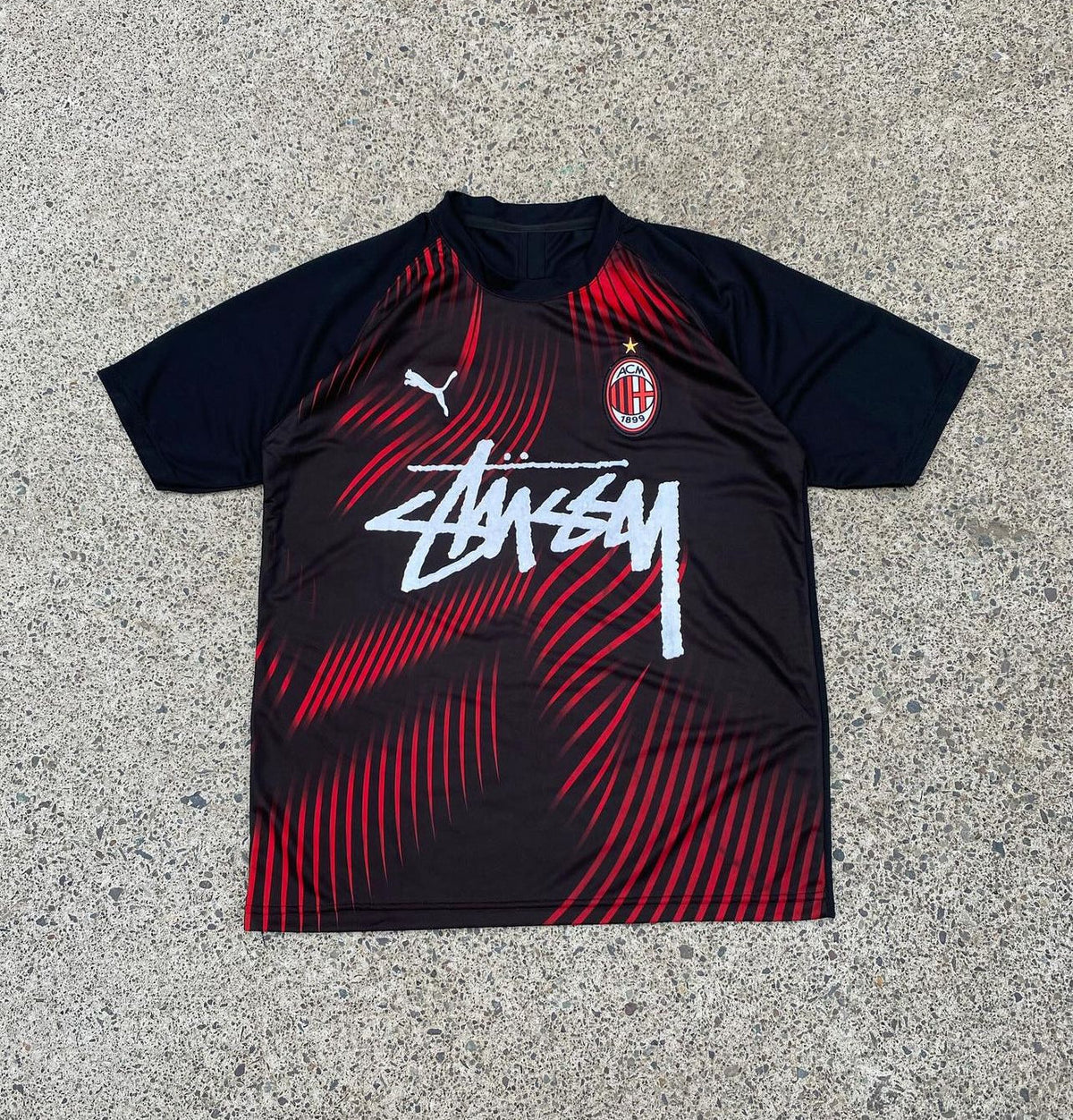Stüssy x AC Milan Limited Edition Jersey