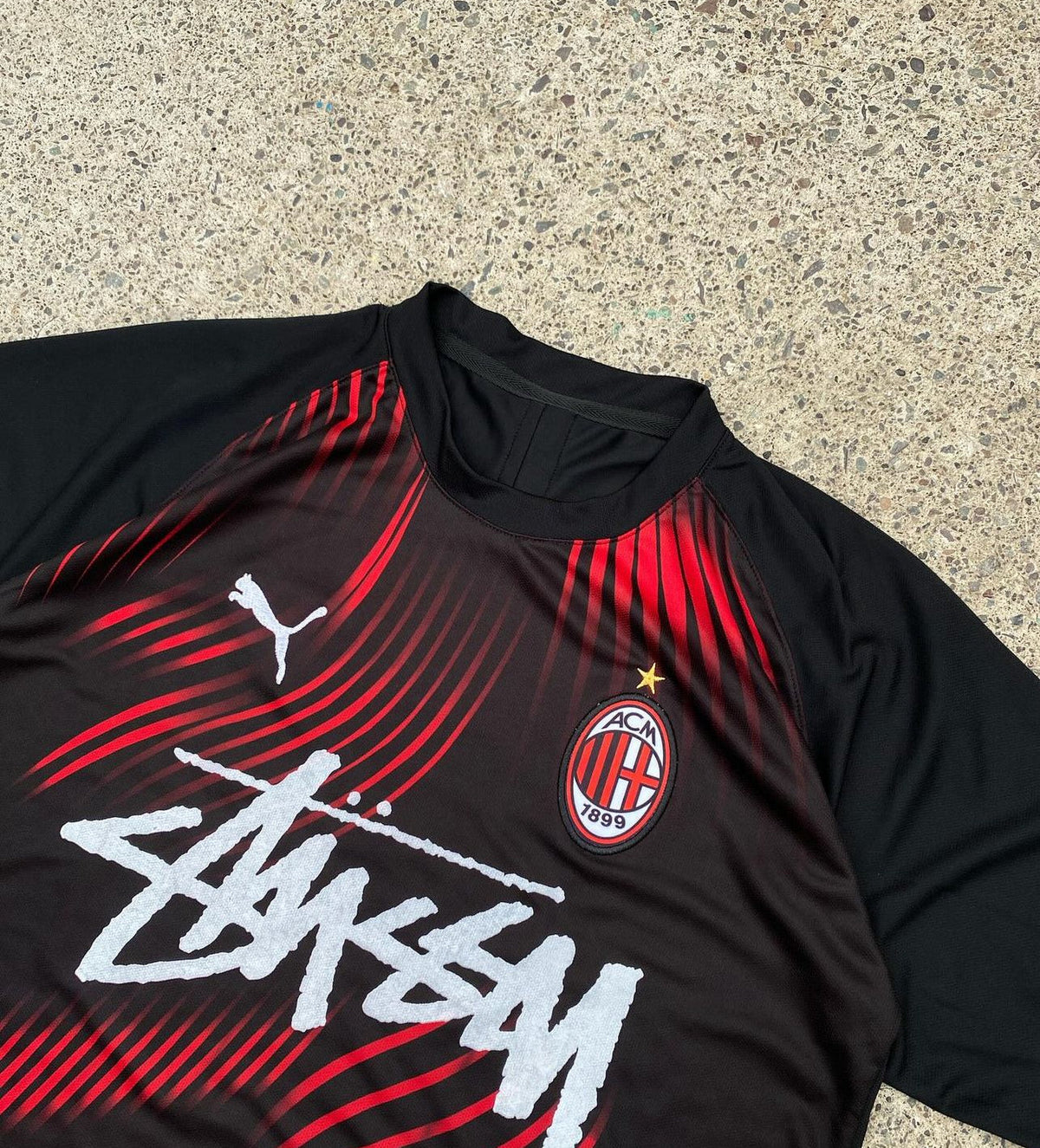 Stüssy x AC Milan Limited Edition Jersey