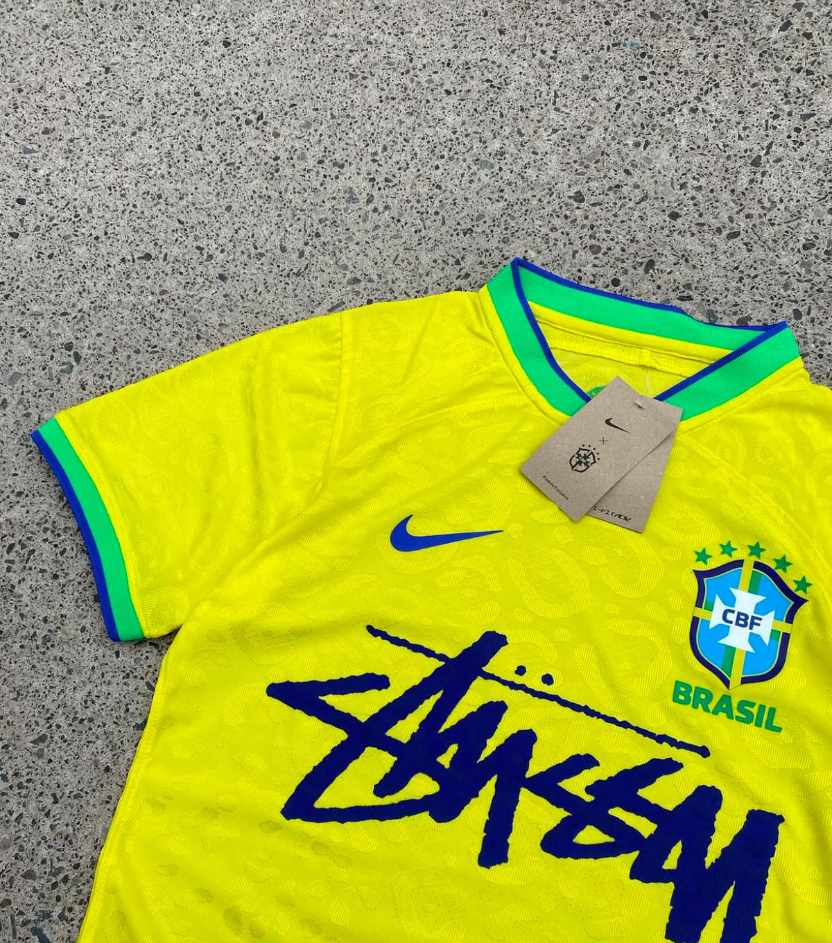 Stüssy x Brazil Yellow Limited Edition Jersey