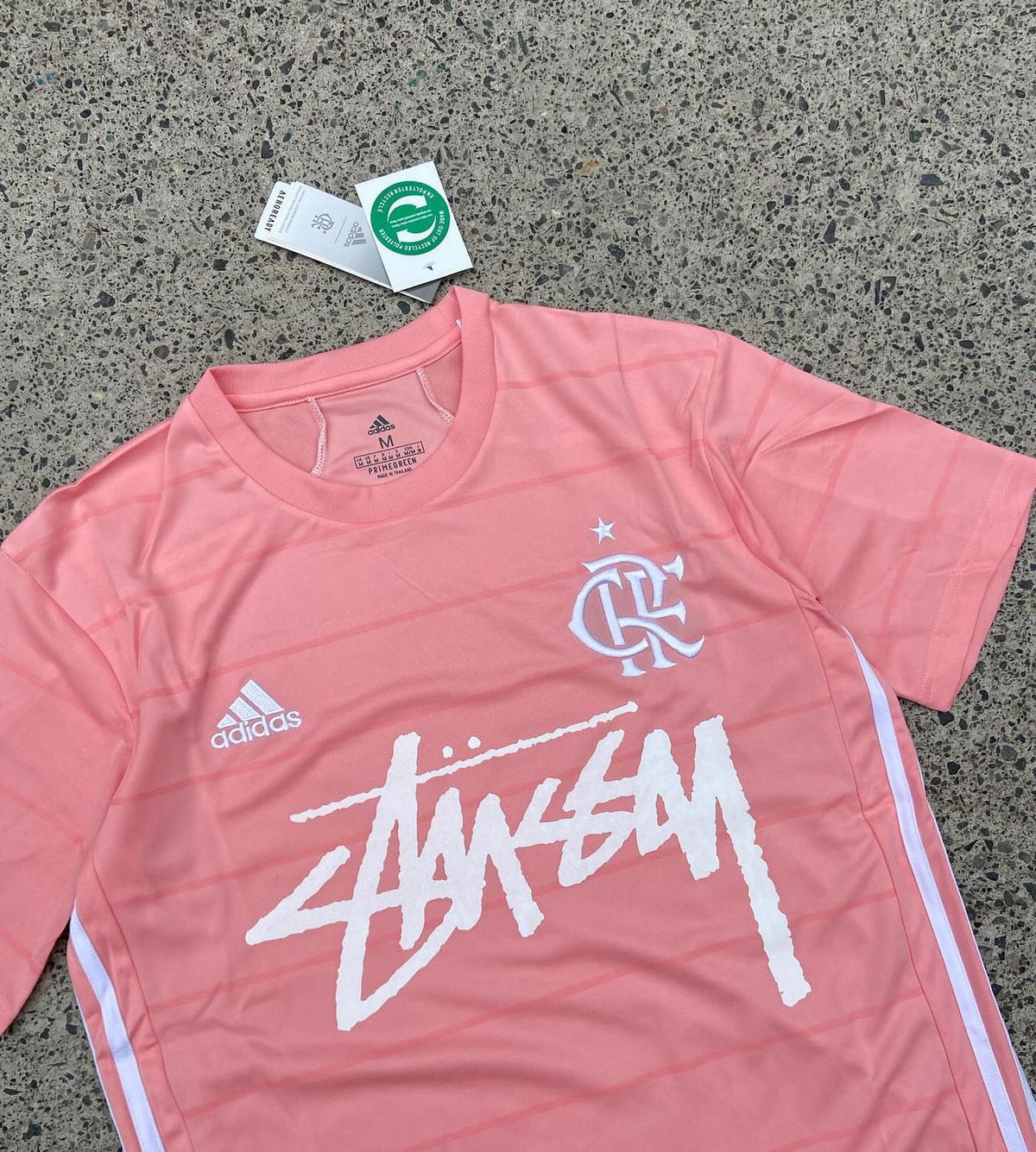 Stüssy x Flamengo Pink Limited Edition Jersey
