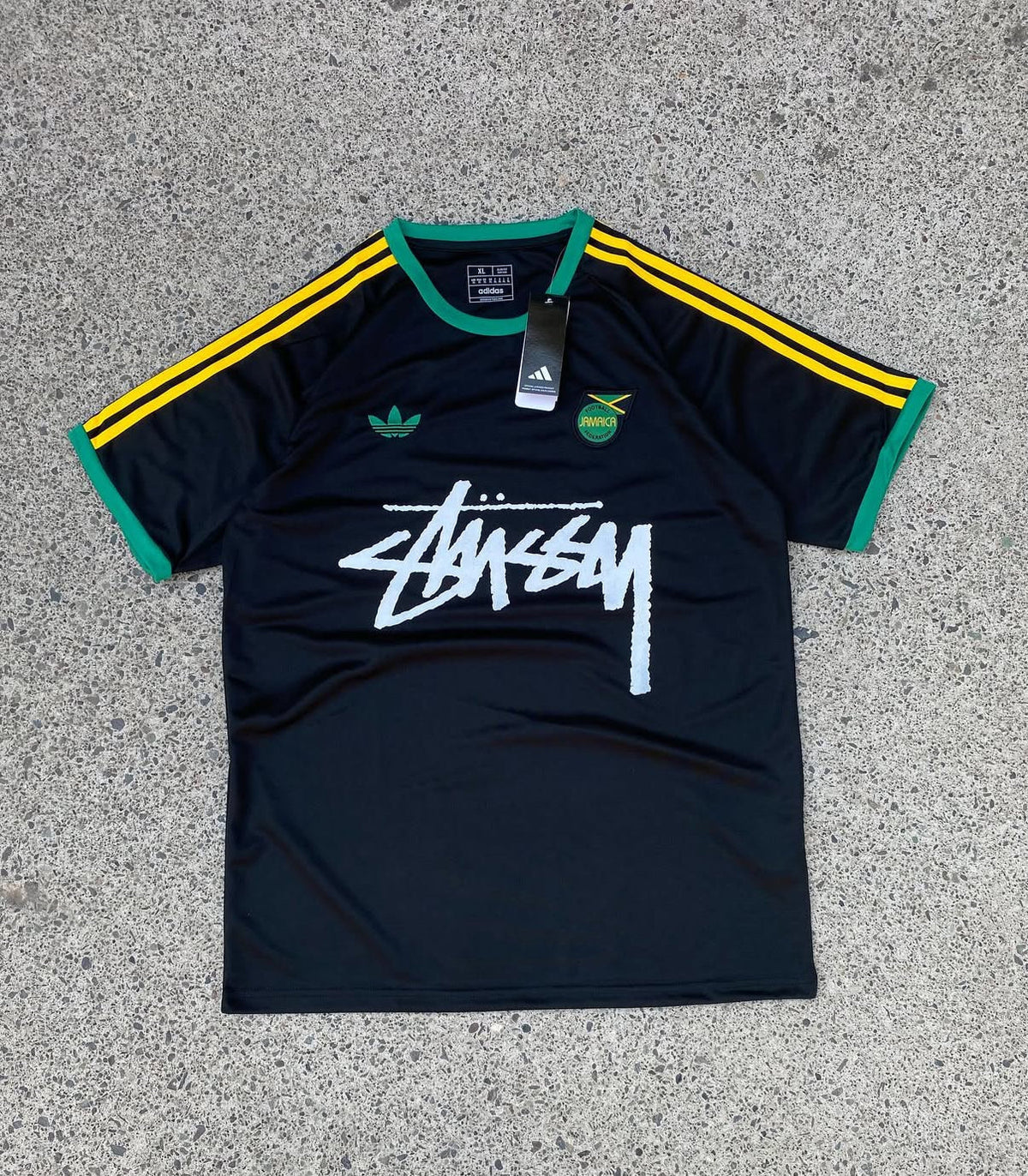 Stüssy x Jamaica Black Limited Edition Jersey