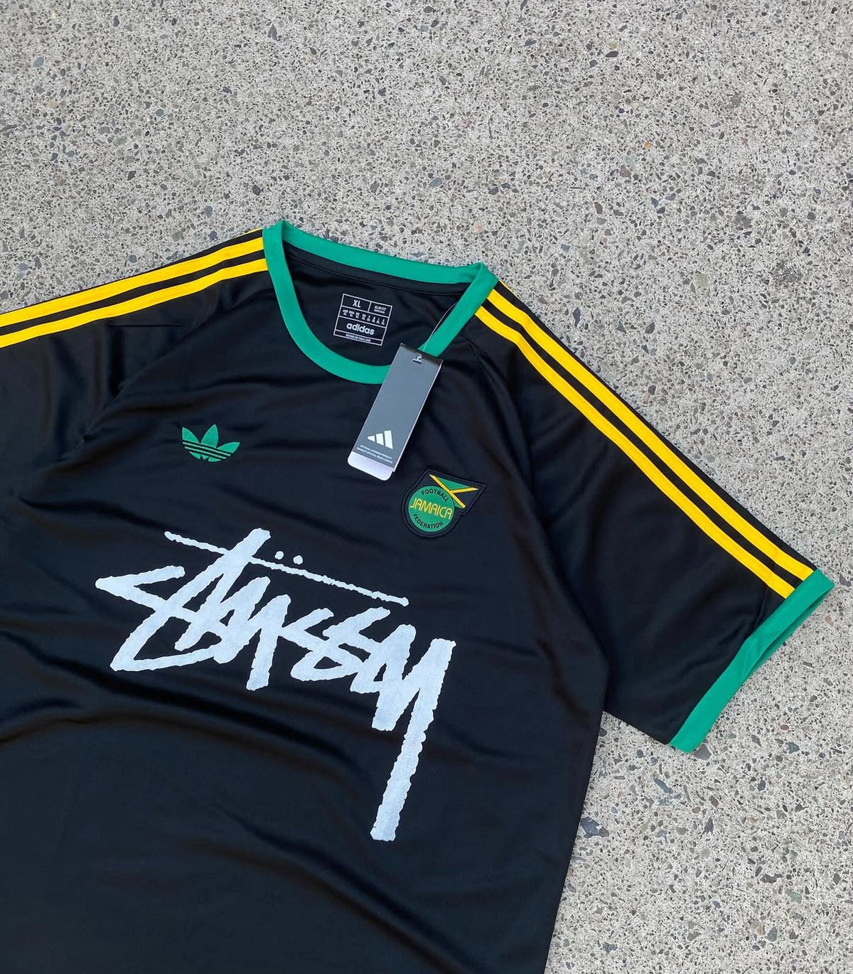 Stüssy x Jamaica Black Limited Edition Jersey